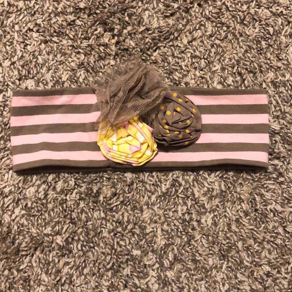 girl’s mustard pie headband